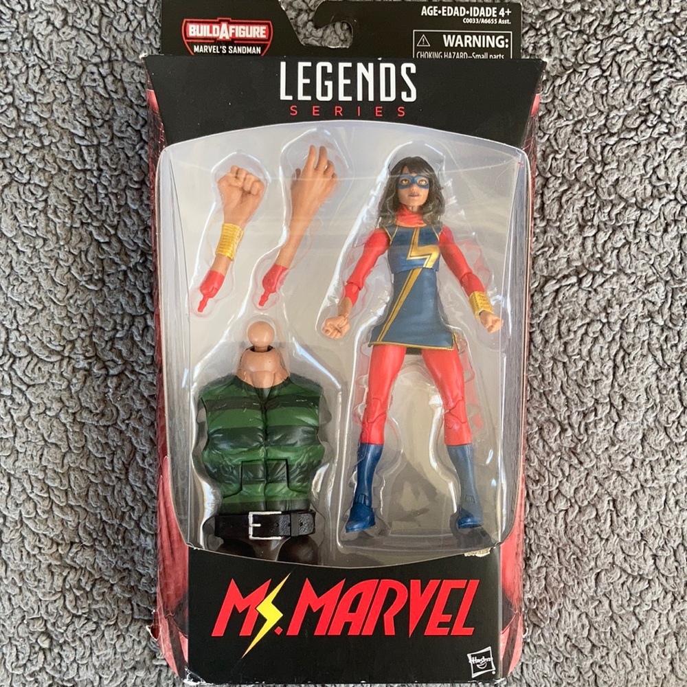 Hasbro Legends Series Ms. Marvel Figurine